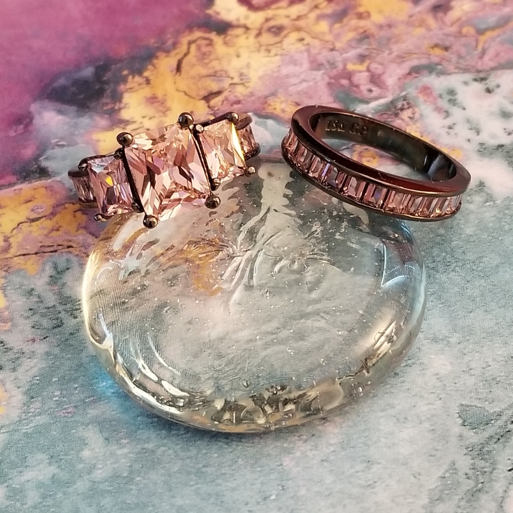 Princess Cut Bridal Set 